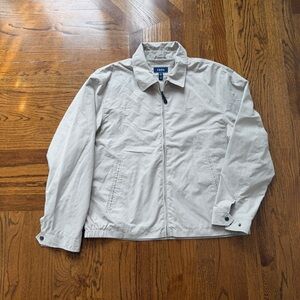 Izod Men's Beige Lightweight Jacket